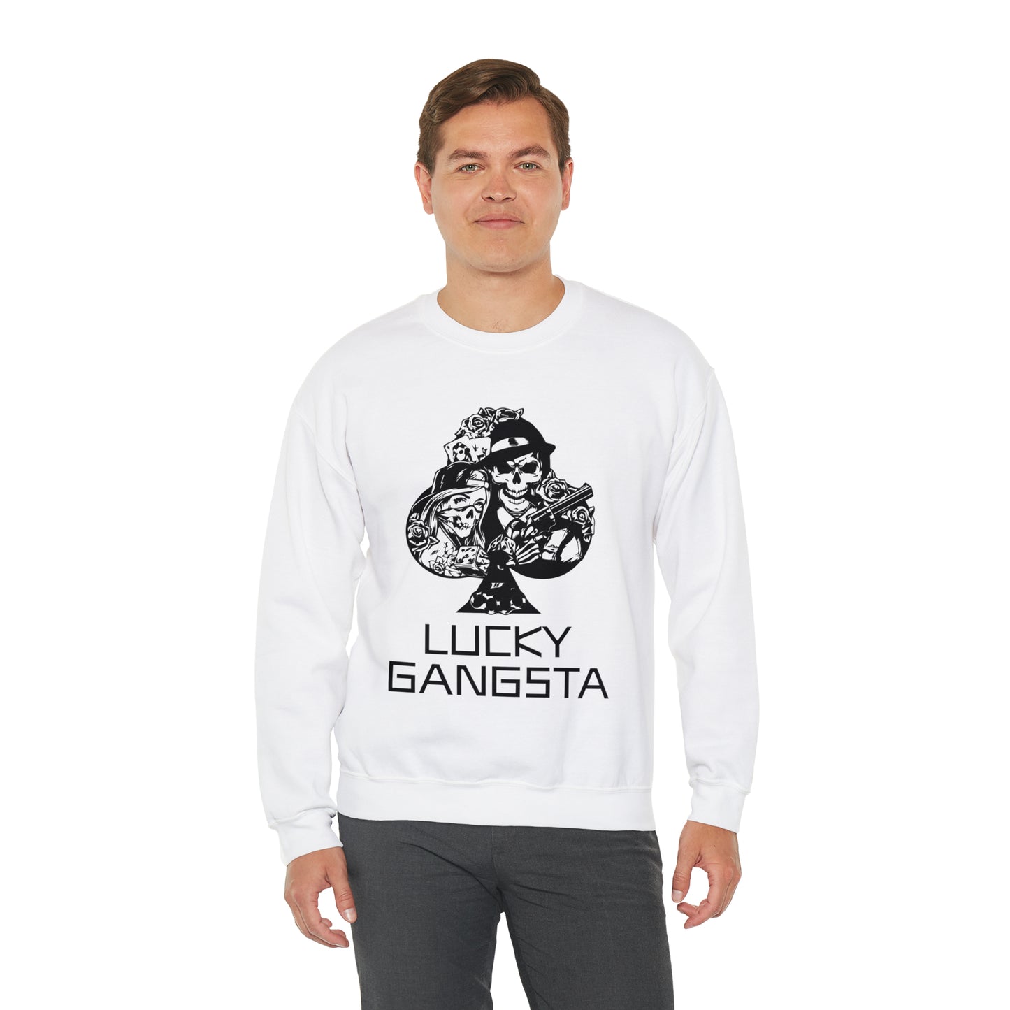 Lucky Gangsta Crewneck Sweatshirt