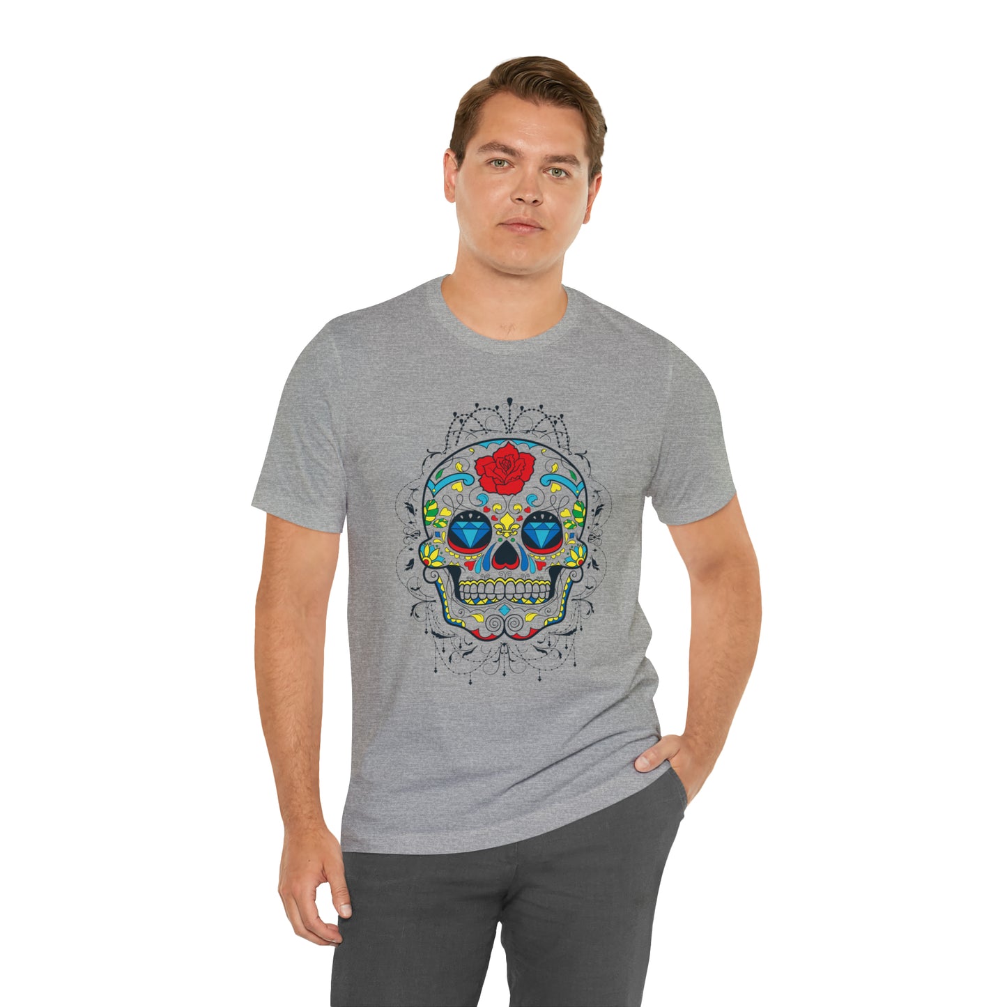 Day of the Dead Diamond Eyes T-Shirt