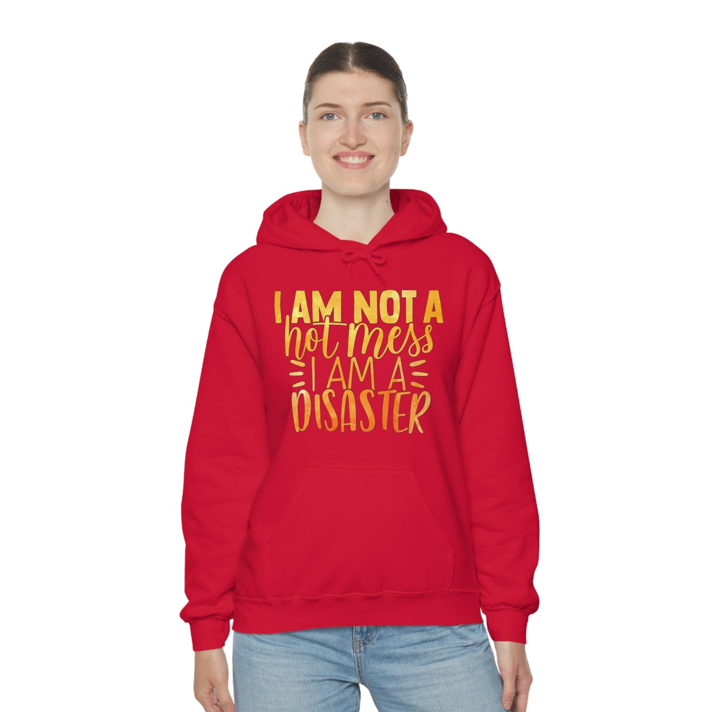 I Am Not A Hot Mess I Am A Disaster Hoodie