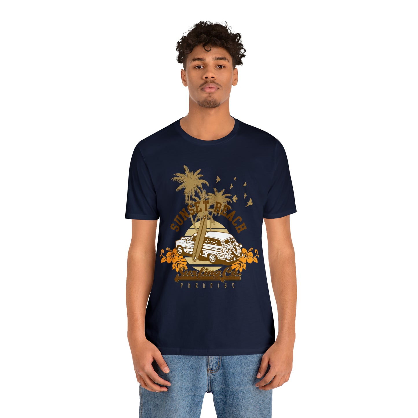 Sunset Beach Surfing Paradise T-Shirt