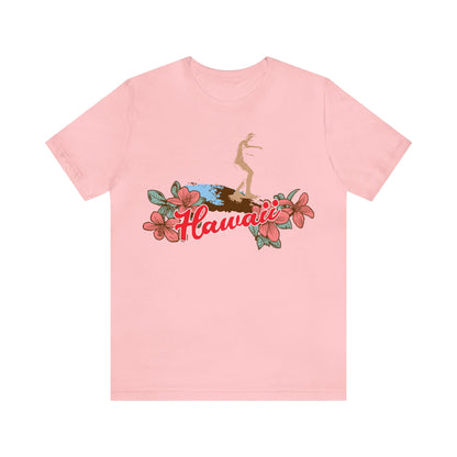 Hawaii Floral Surf T-Shirt