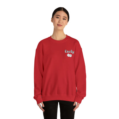 Lucky Front and back Crewneck Sweatshirt