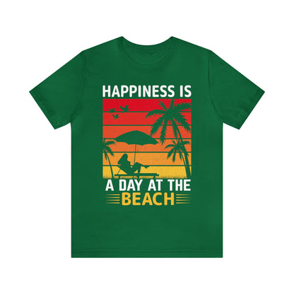 Happiness is at the beach Vintage T-Shirt