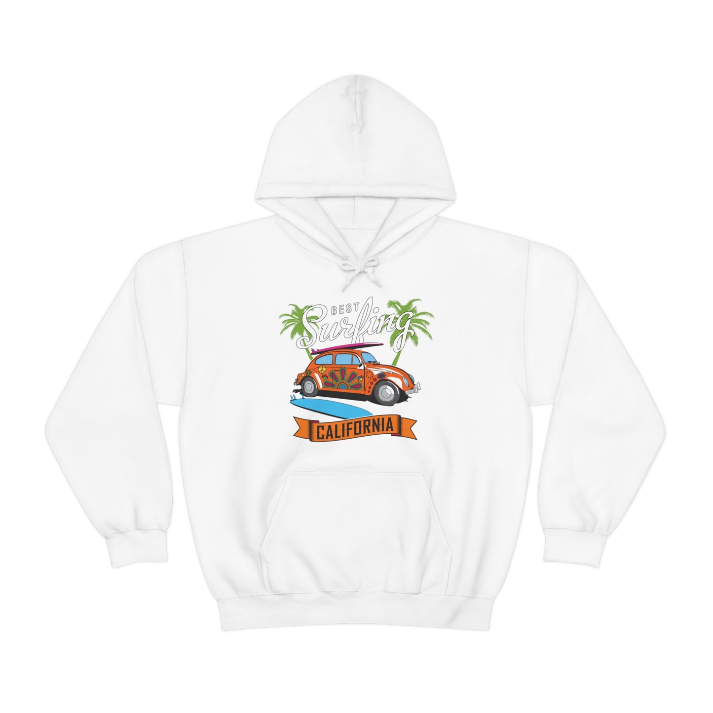 Best Surfing California Buggy Hoodie