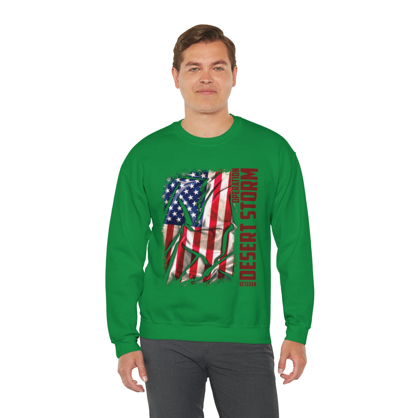 Operation desert storm Veteran Crewneck Sweatshirt