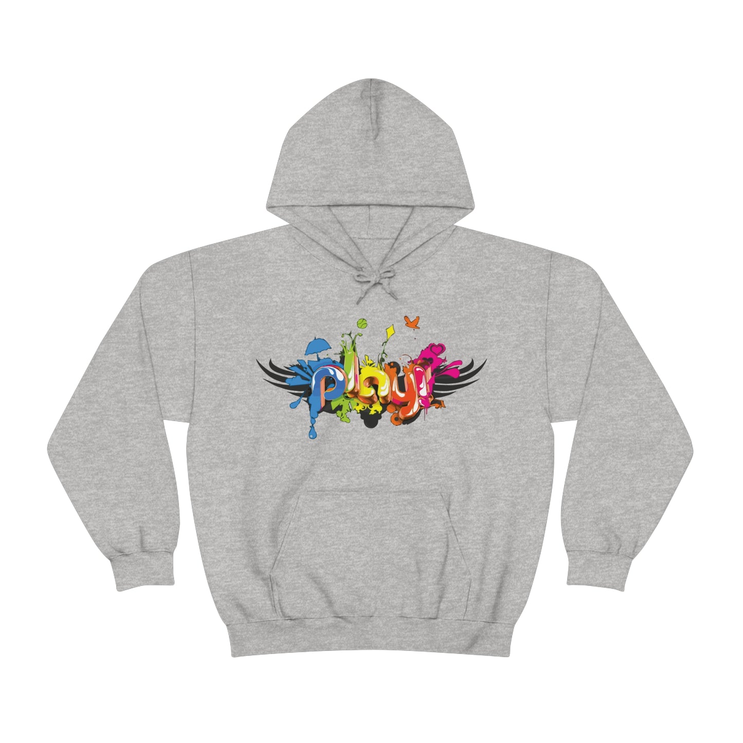 Play colorful graffiti Hoodie