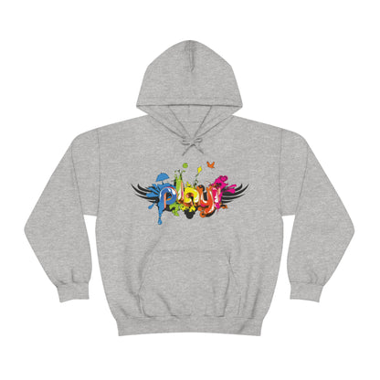 Play colorful graffiti Hoodie