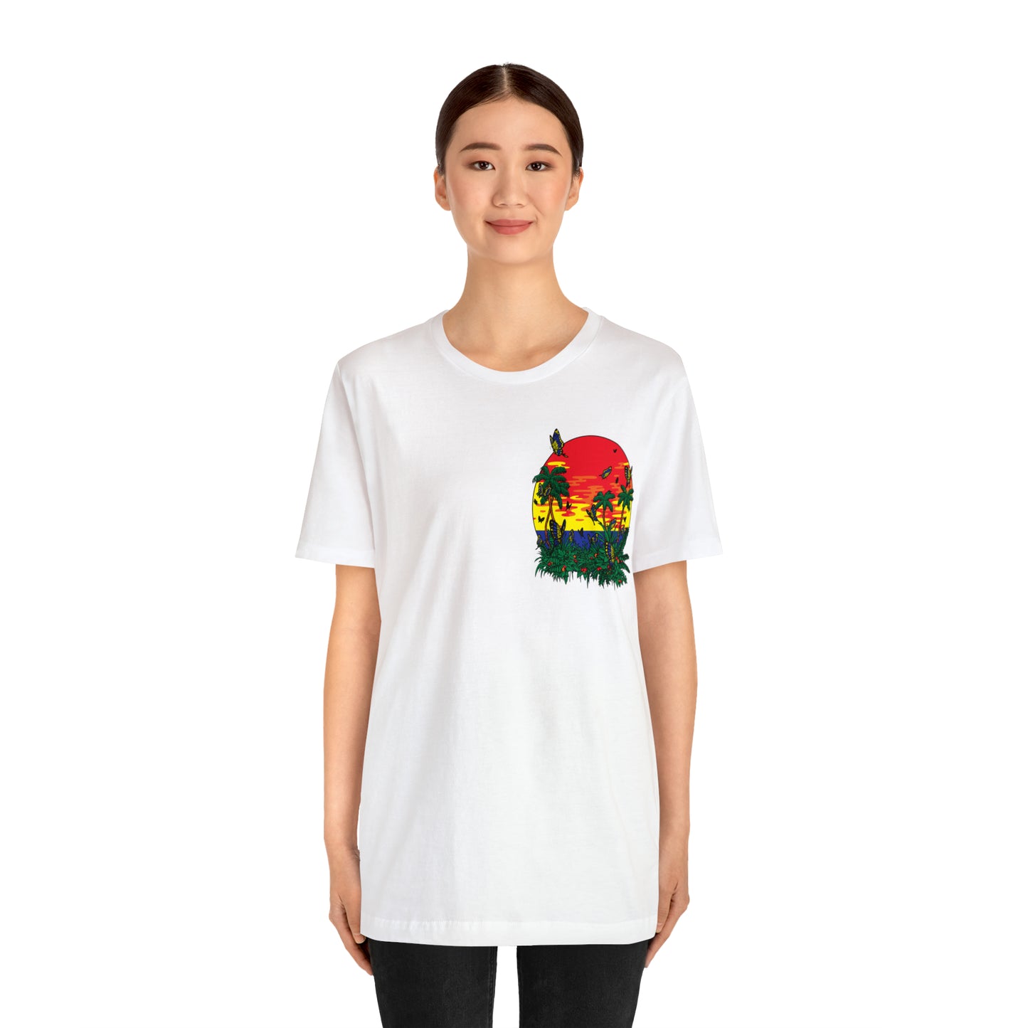 Sunset Butterfly Vibes T-Shirt