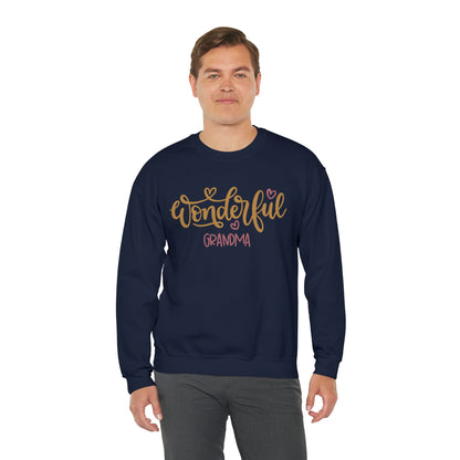 Wonderful_Grandma Crewneck Sweatshirt