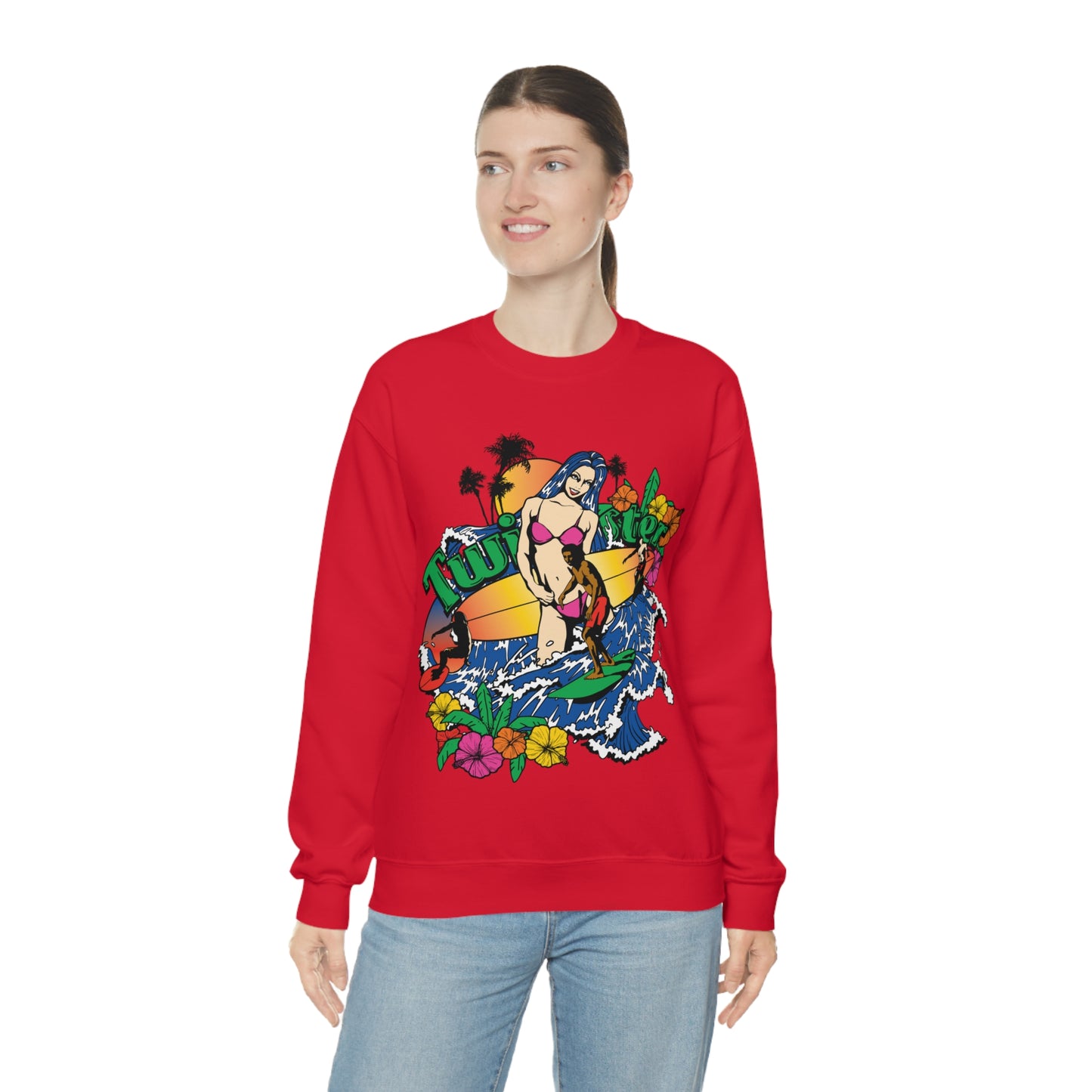 Twister Paradise Crewneck Sweatshirt