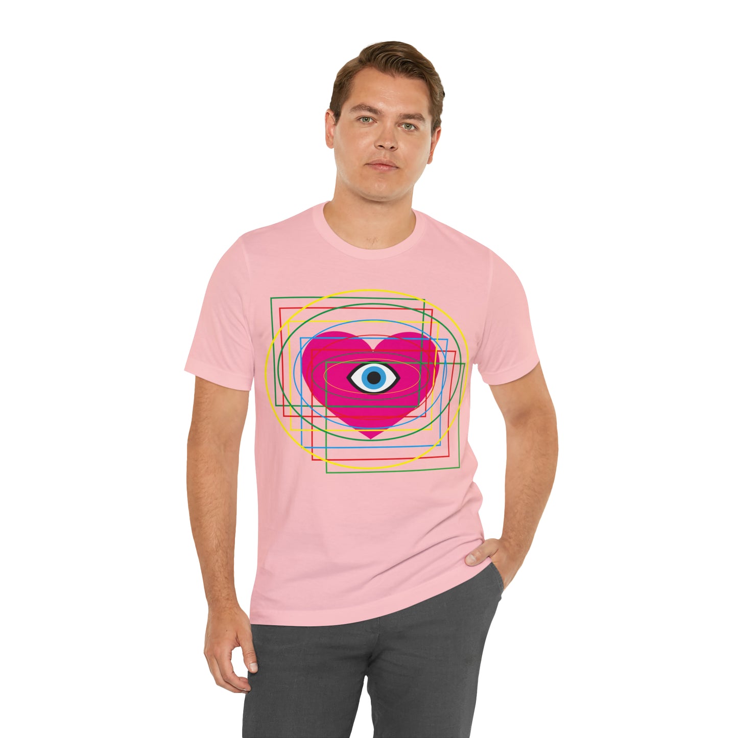 Eye Love in all dimension T-Shirt