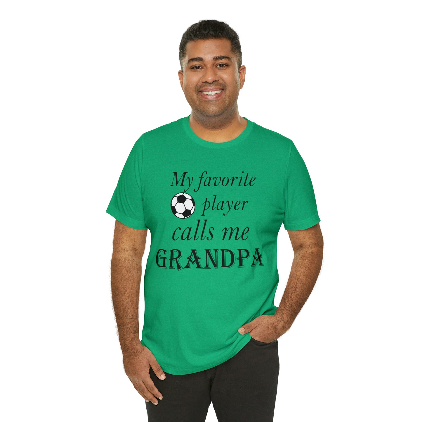 Grandpa Favorite Soccer Player T-Shirt