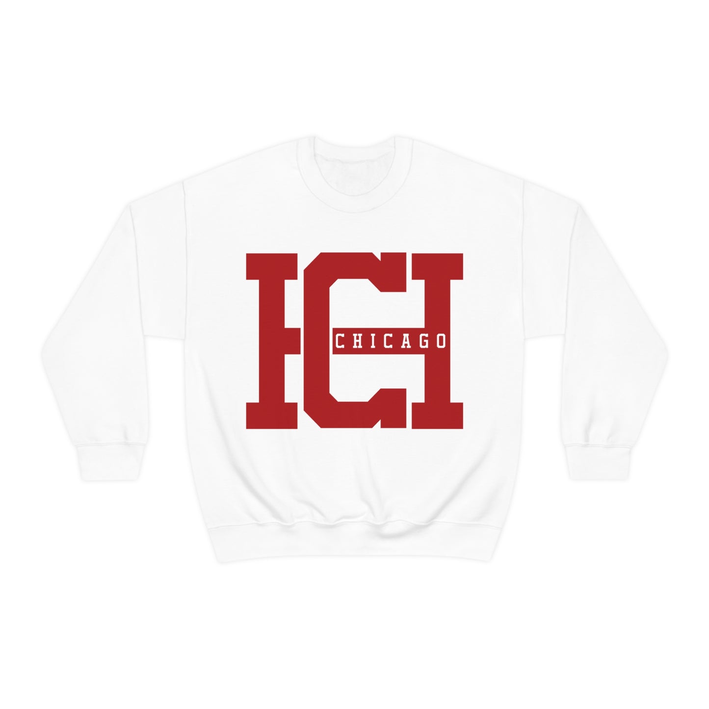 Chicago Tee Crewneck Sweatshirt