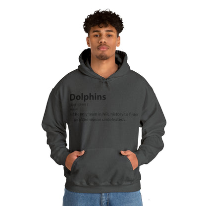 Dolphins definition Hoodie