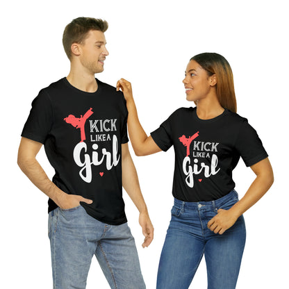 Kick Like A Girl T-Shirt