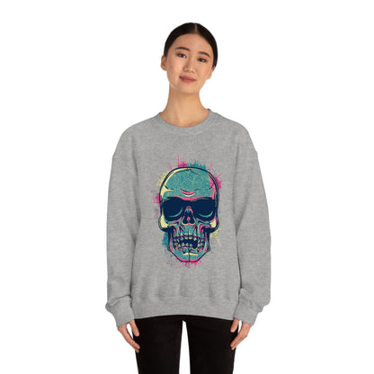 South Beach Skull Crewneck Sweatshirt