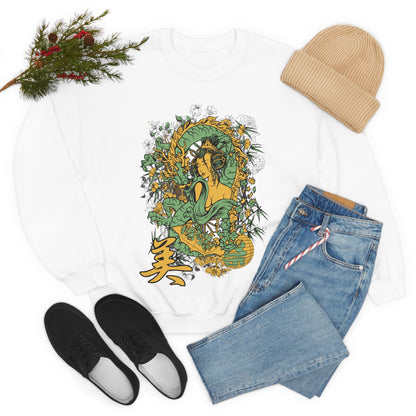 Asian Beauty Crewneck Sweatshirt