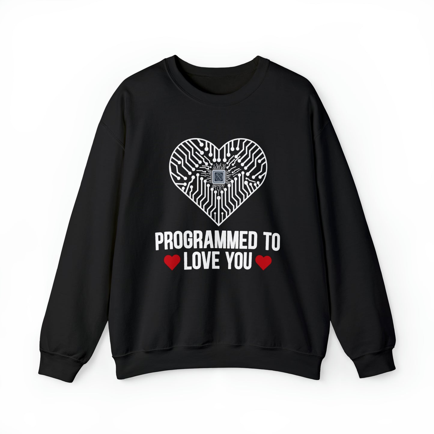 Programmed to love you Crewneck Sweatshirt