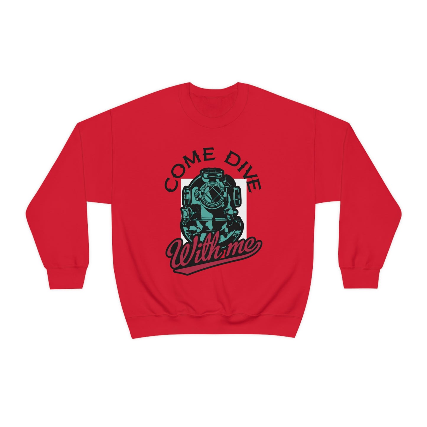 Come dive with me Crewneck Sweatshirt