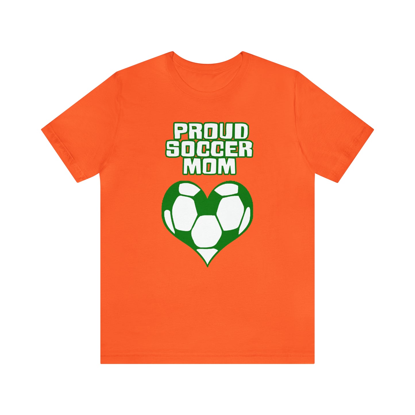 Proud -soccer-mom Heart T-Shirt