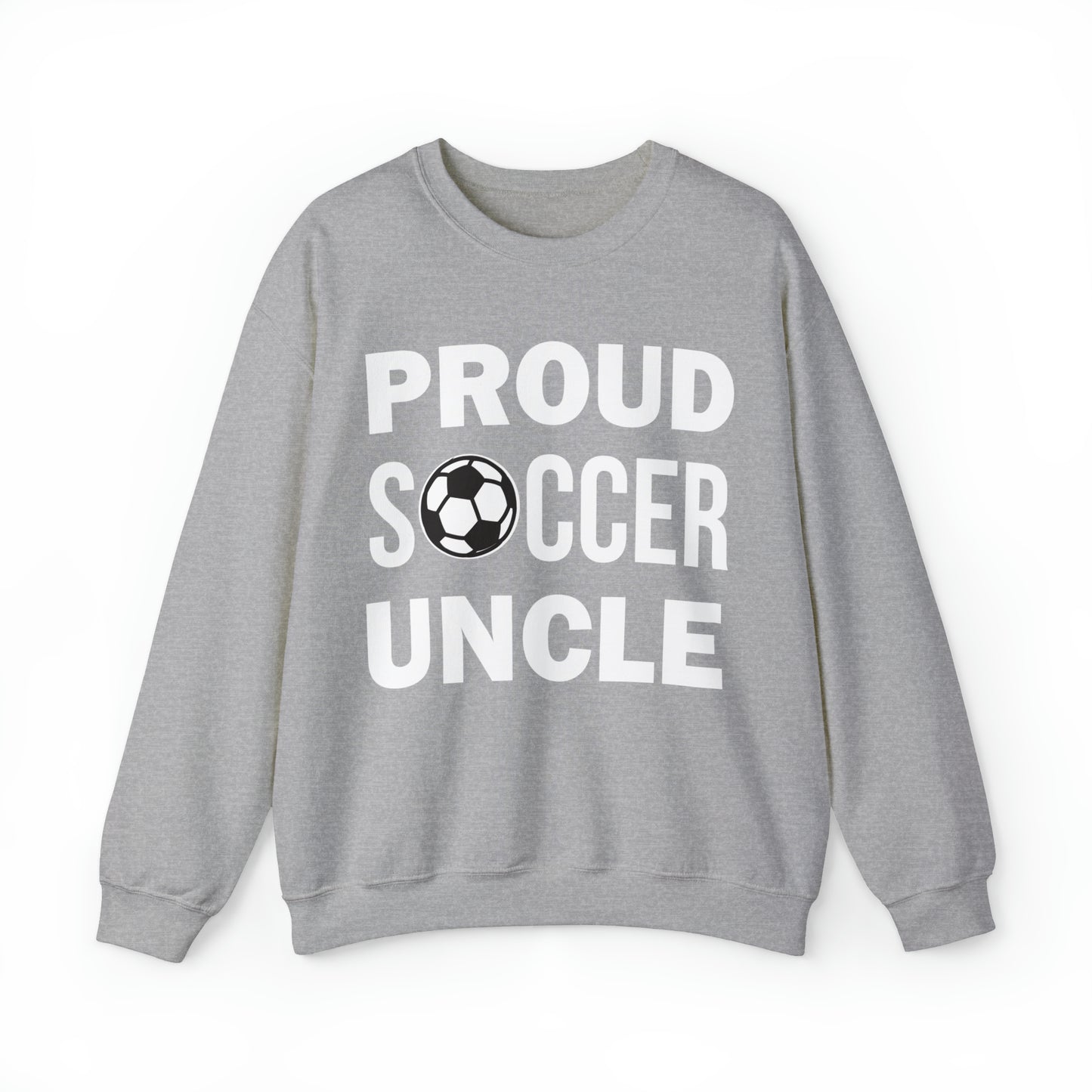 Proud soccer uncle Crewneck Sweatshirt