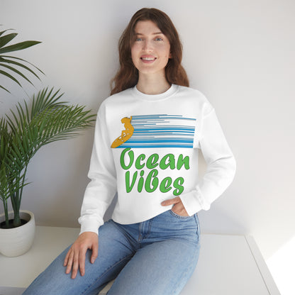 Ocean Vibes Crewneck Sweatshirt