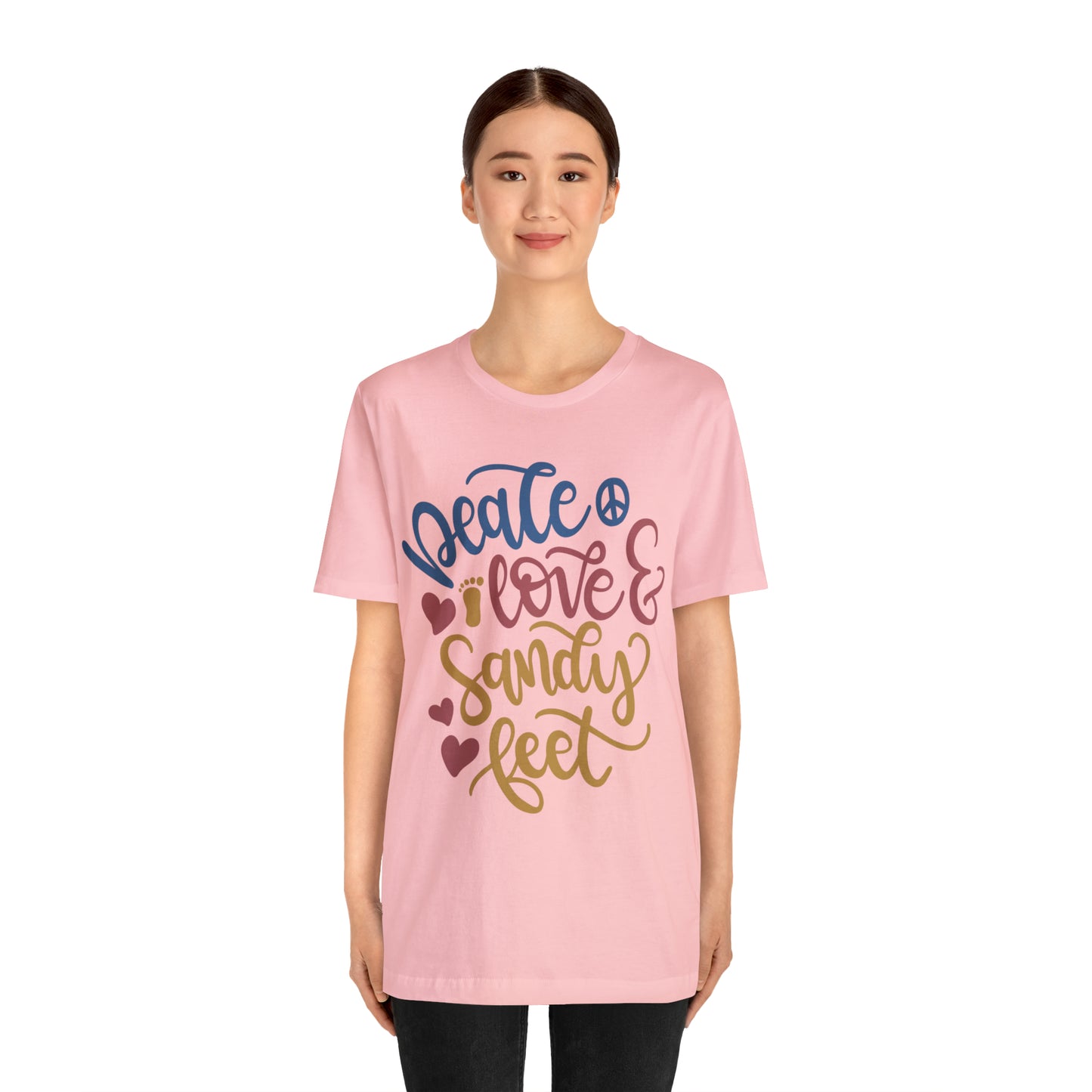 Peace_love_and_sandy_feet T-Shirt