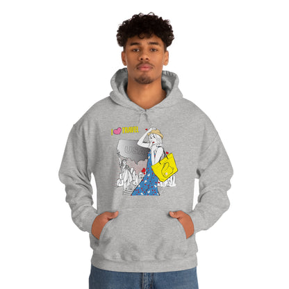 I love to travel _1 Hoodie