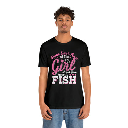 Girl Fishing T-Shirt