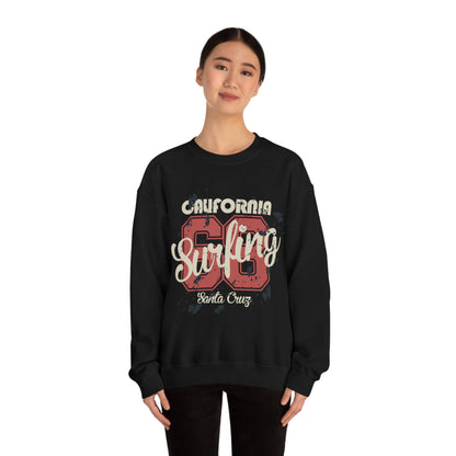 Santa Cruz Surfing Crewneck Sweatshirt