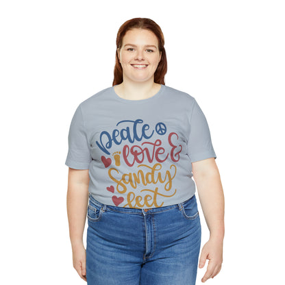 Peace_love_and_sandy_feet T-Shirt