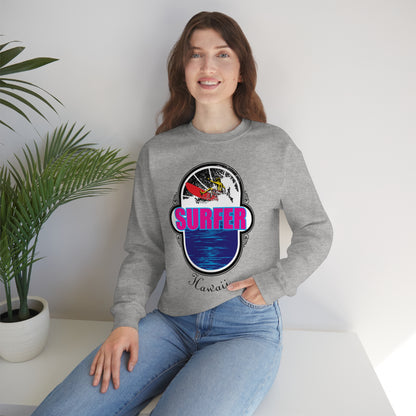 A Surfer Mind Crewneck Sweatshirt