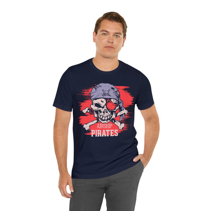 Airship Skull Pirate T-Shirt