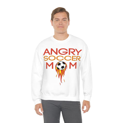 Angry soccer mom Crewneck Sweatshirt