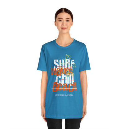 Surf Waves Chill Beach T-Shirt