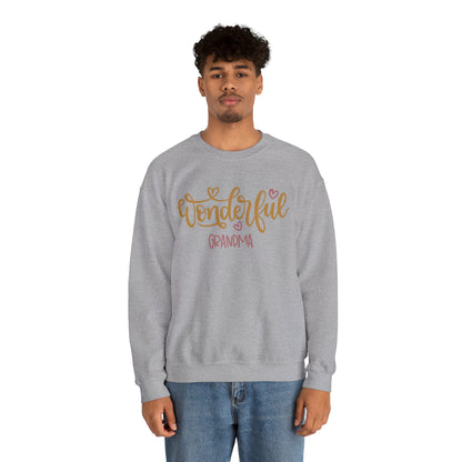 Wonderful_Grandma Crewneck Sweatshirt