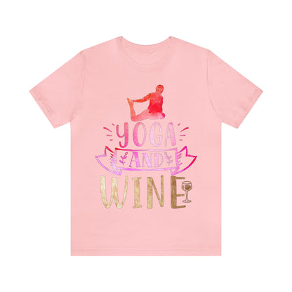 Yoga And Wine T-Shirt