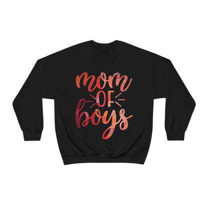 mom of boys Crewneck Sweatshirt