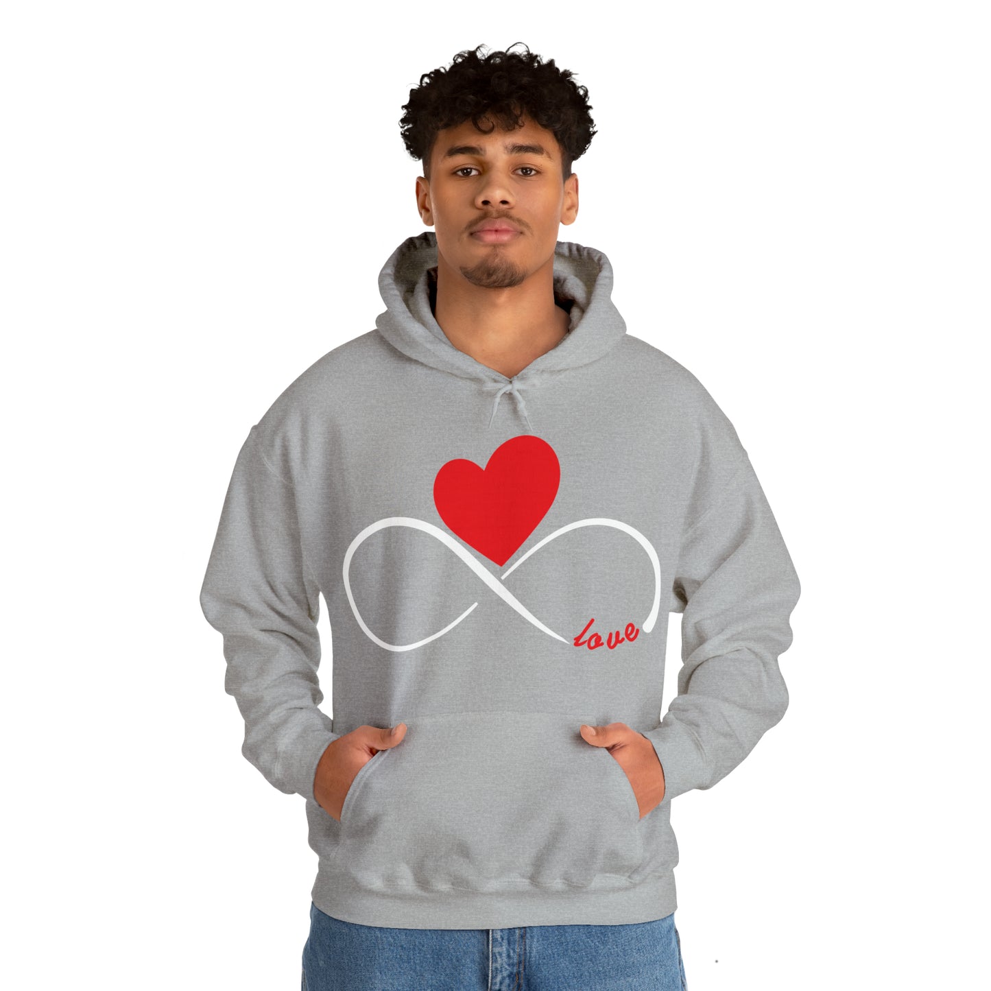 Love Infinity Heart Hoodie