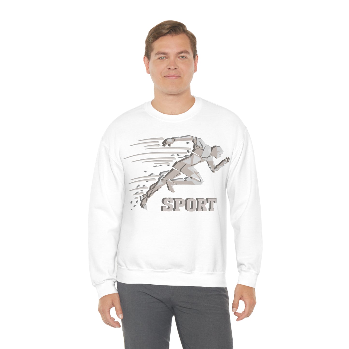 Running is a Sport Crewneck Sweatshirt