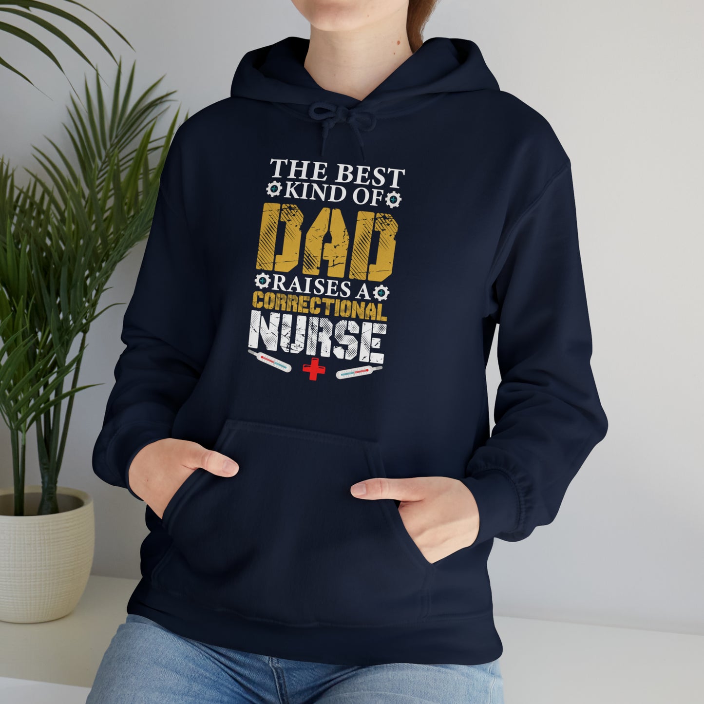 The best kind of dad raises a nurse Hoodie