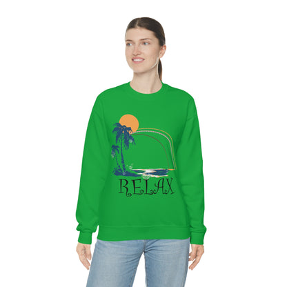 Relax Island Crewneck Sweatshirt