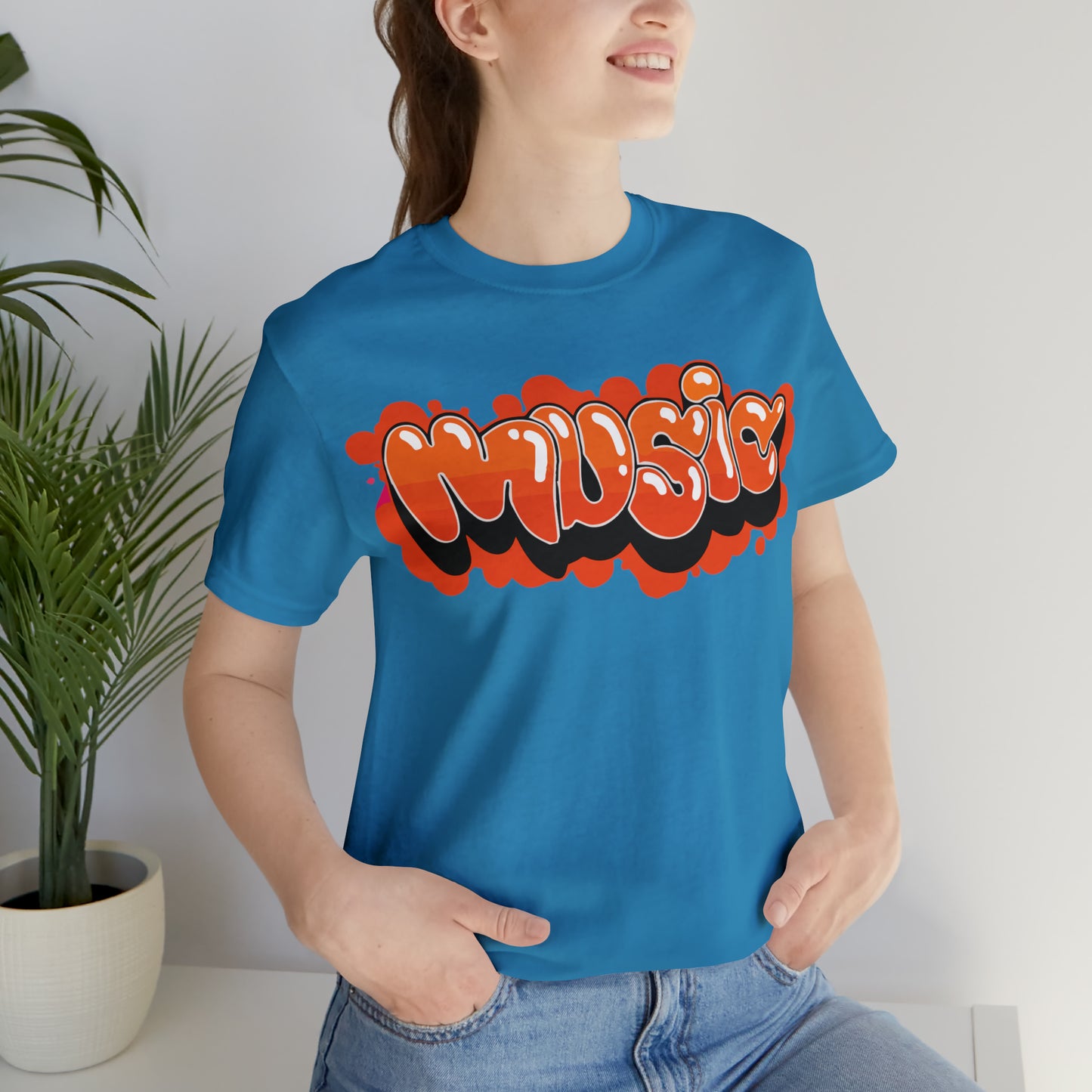 Music graffiti T-Shirt