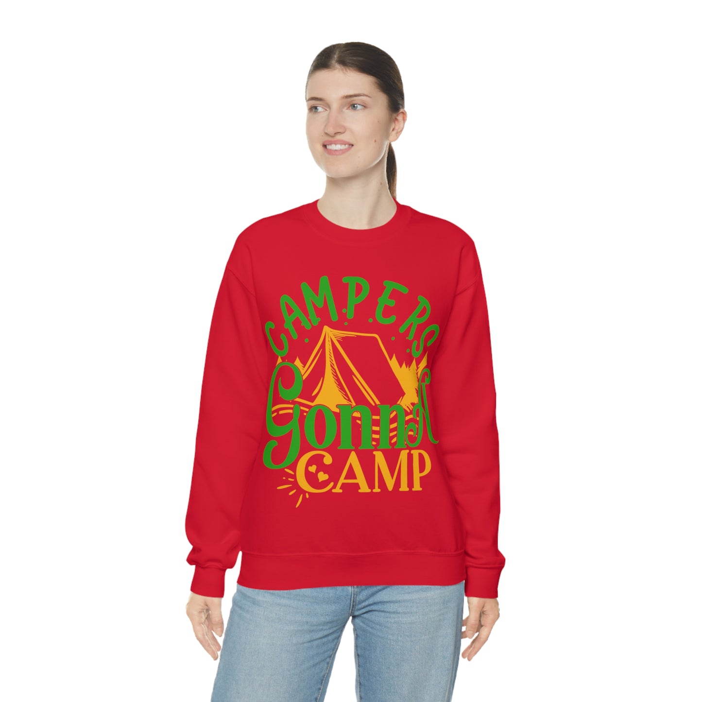 Campers Gonna Camp Crewneck Sweatshirt