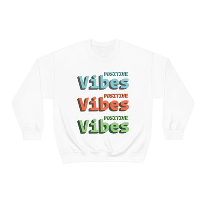 Positive Vibes Crewneck Sweatshirt