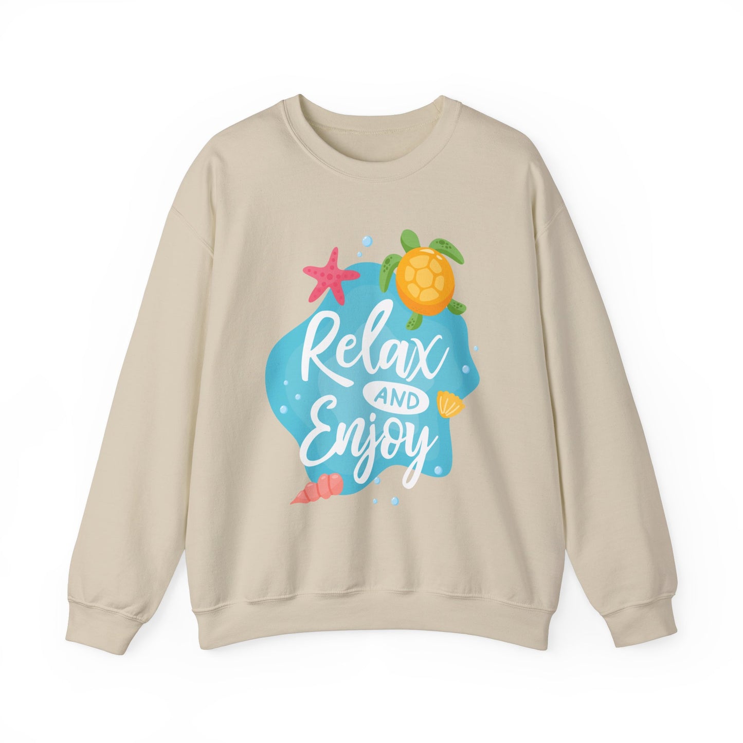 Relax and Enjoy the Beach Crewneck Sweatshirt