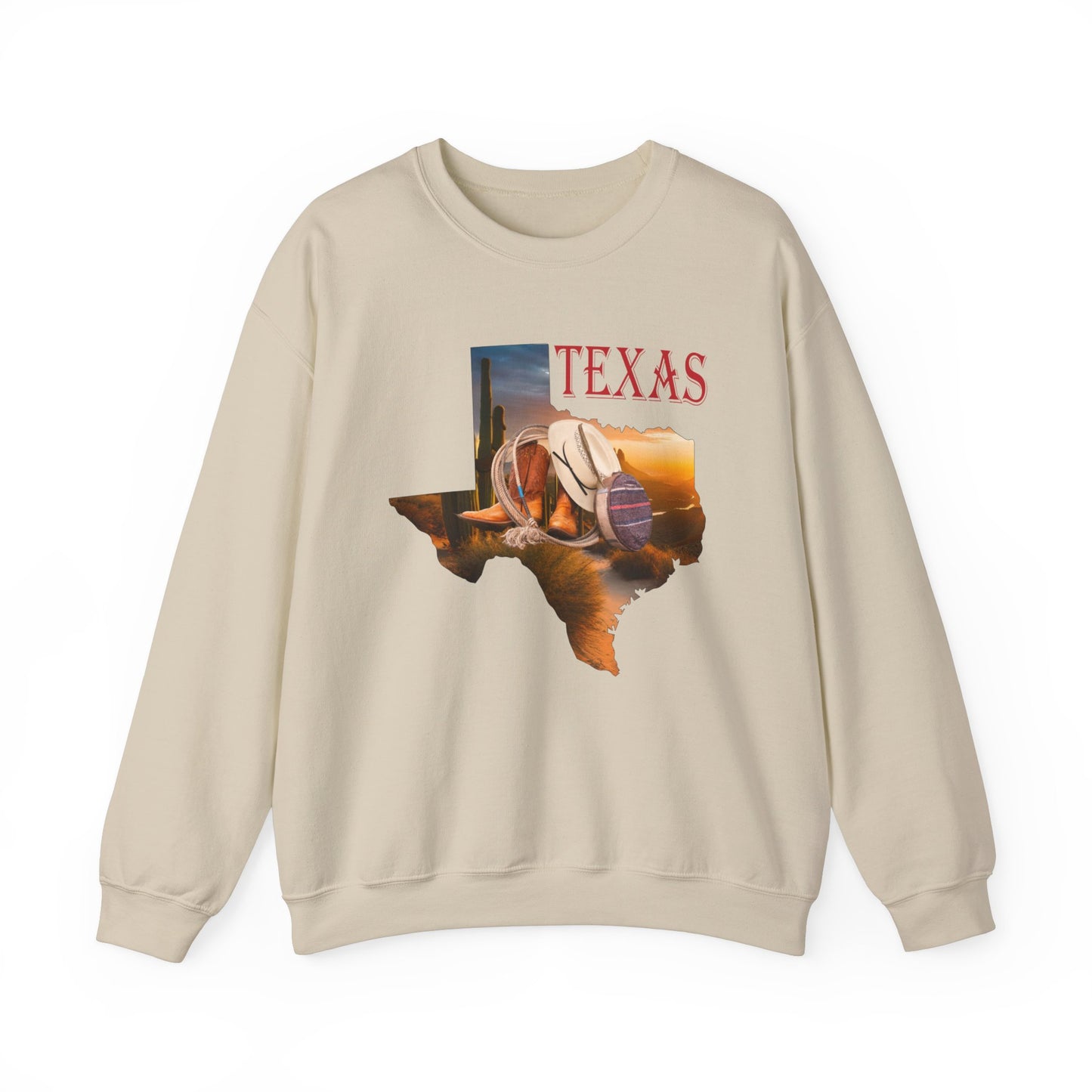 Beautiful Texas Crewneck Sweatshirt