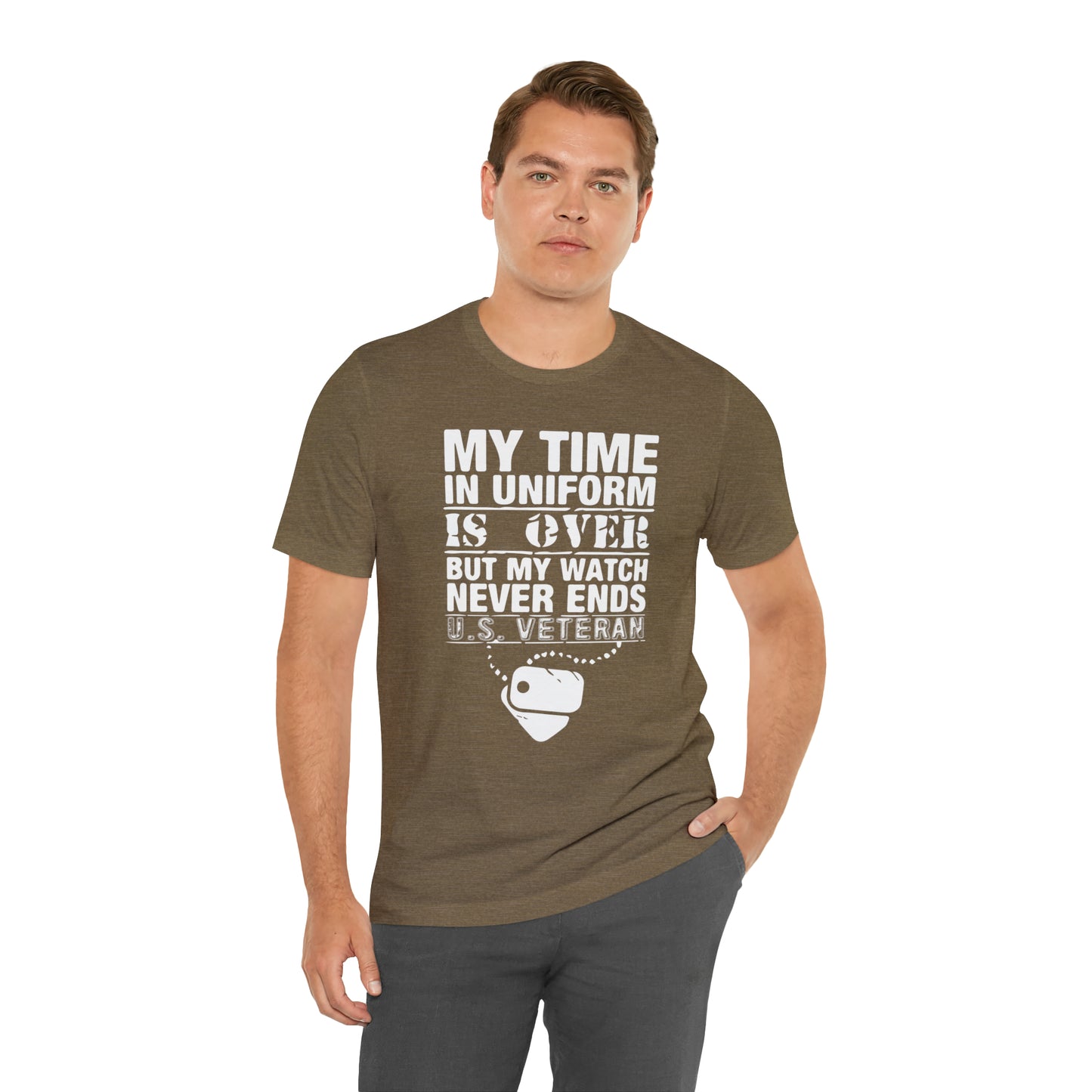 my time in uniform is over T-Shirt