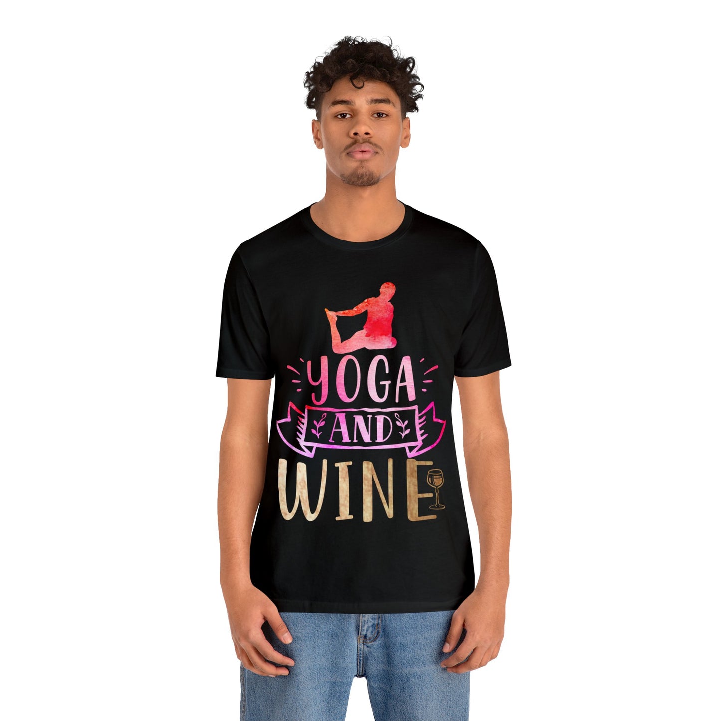 Yoga And Wine T-Shirt