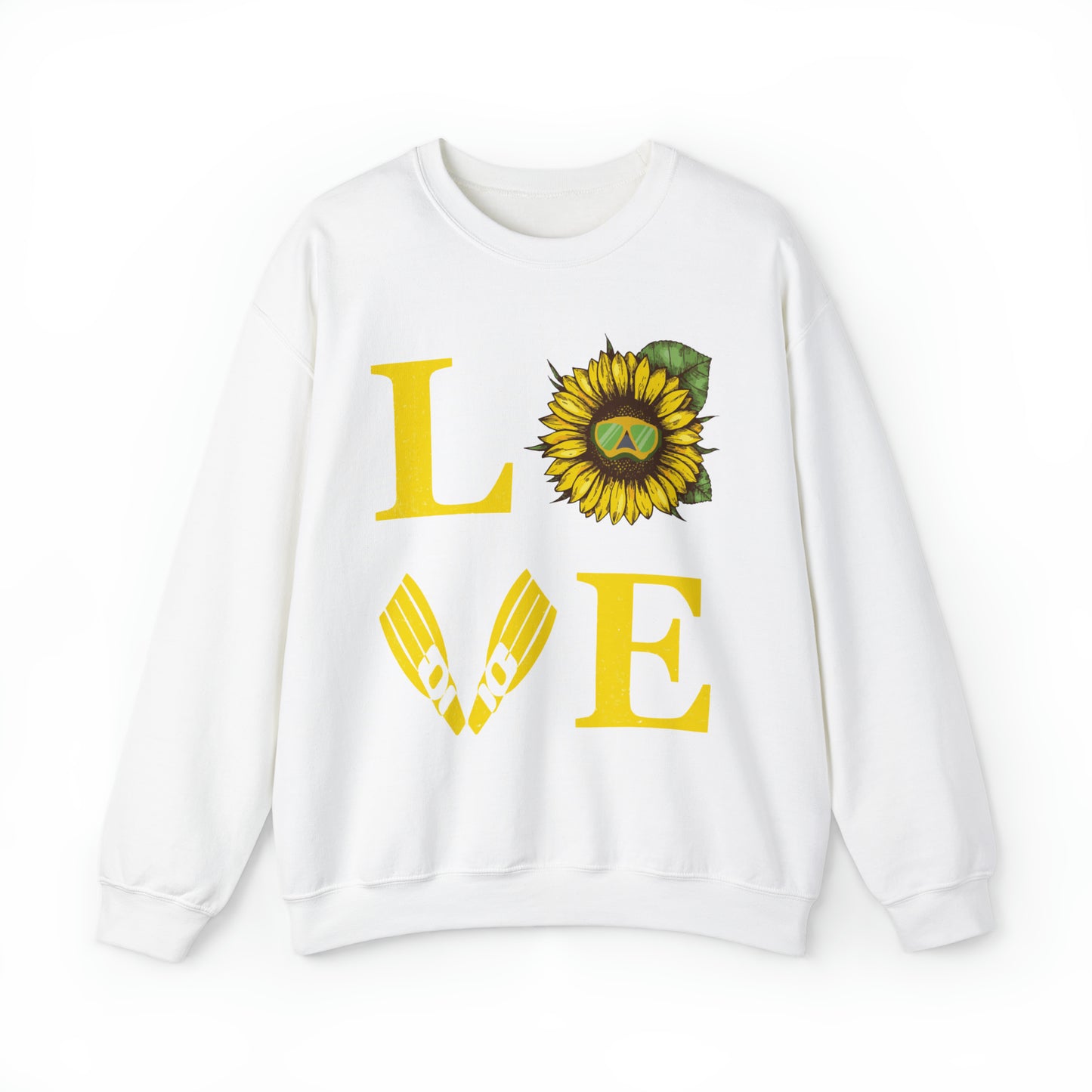 Scuba diving love Crewneck Sweatshirt